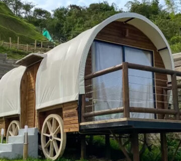 Habitacion Merlot en glamping la cepa Guatapé Colombia